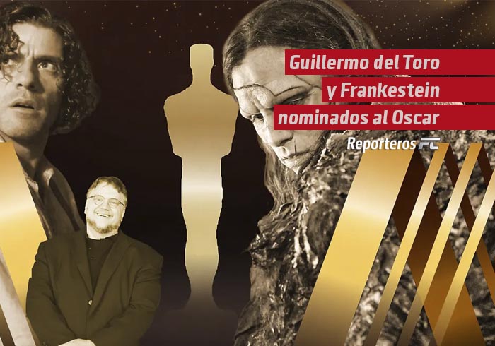Guillermo del Toro y Frankestein van por la hazaña de ganar en los premios Oscar