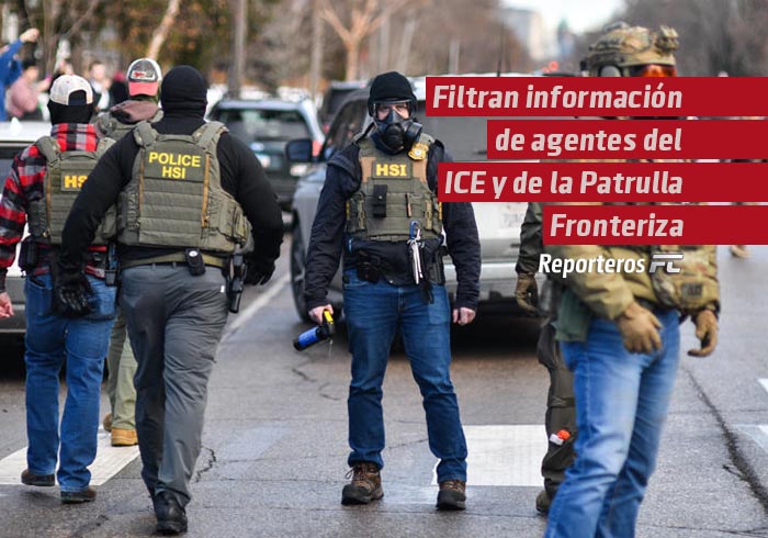 Filtran información de agentes del ICE y de la Patrulla Fronteriza