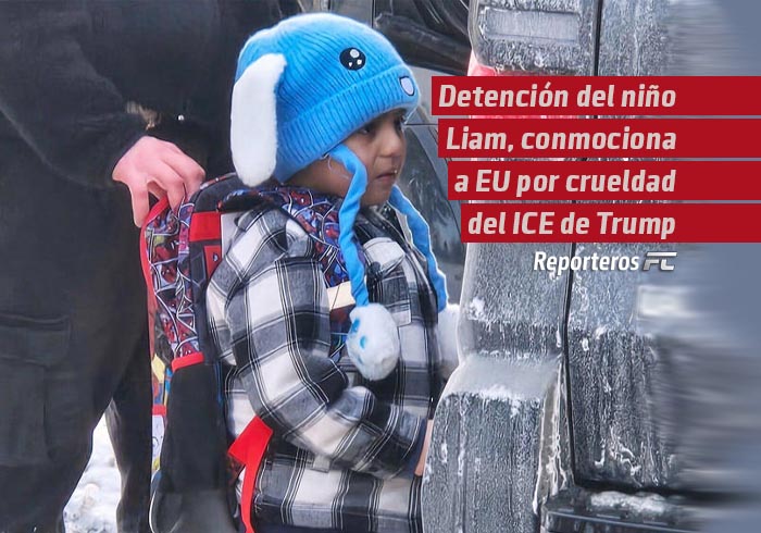 La detención del niño Liam por el ICE conmociona a Estados Unidos por la crueldad migratoria de Trump