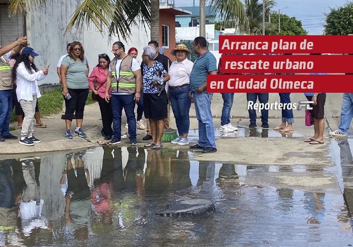 Coatzacoalcos se renueva: Arranca plan de rescate urbano en Ciudad Olmeca