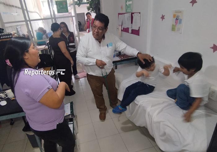 Fortalece Pedro Miguel Rosaldo atención médica integral para la niñez en ‘Casamar’