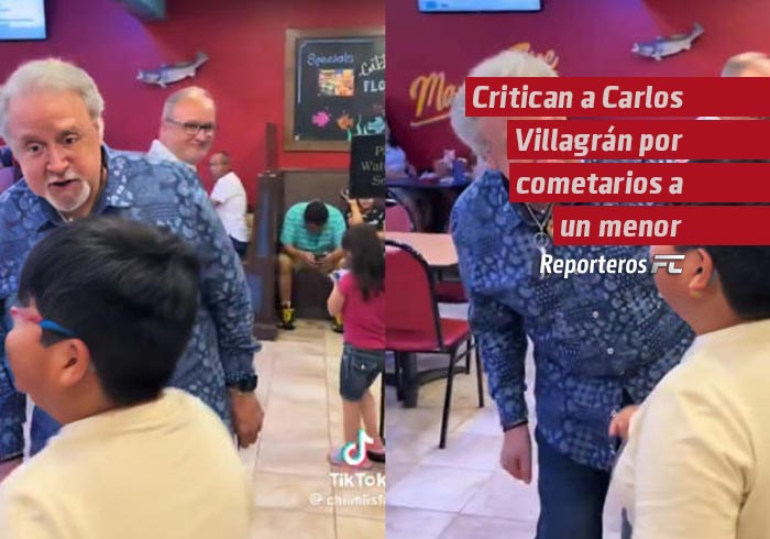 Critican a Carlos Villagrán tras dirigirse a un menor con un insulto: “¿Tú eres ñoño?”