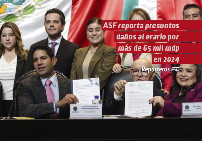 ASF reporta presuntos daños al erario