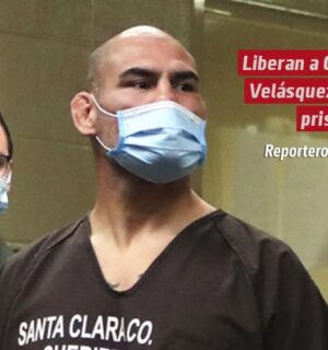 Liberan a Caín Velásquez de prisión