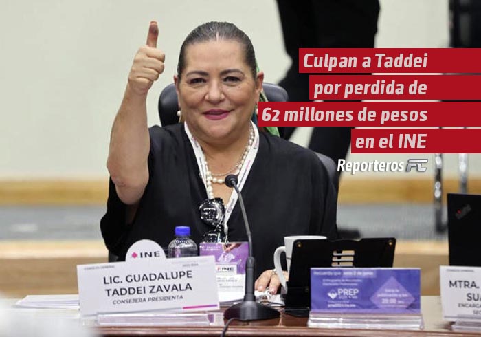 Tras impresión de boletas sin usar, culpan en INE a Guadalupe Taddei por la pérdida de 672 millones de pesos