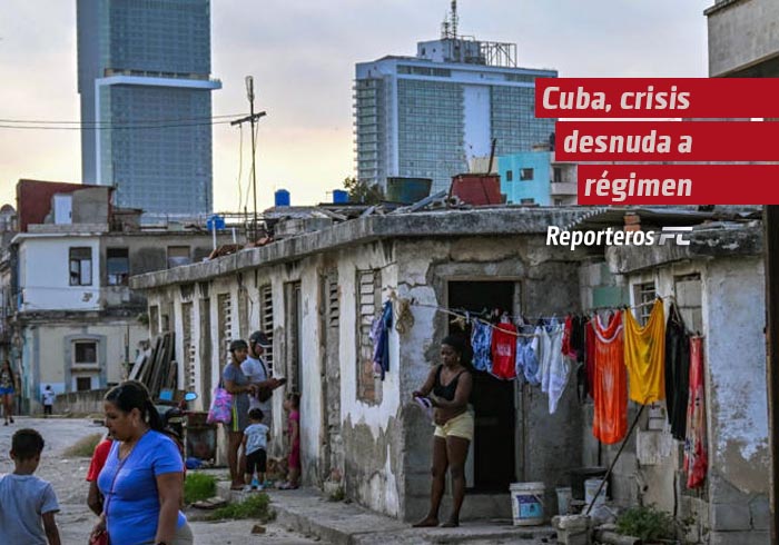 Cuba, crisis desnuda a régimen