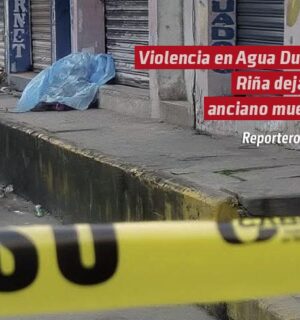 Violencia en Agua Dulce: Riña en la avenida Obrera deja un sexagenario sin vida