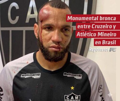 Monumental bronca entre Cruzeiro y Atlético Mineiro impone récord de expulsados en Brasil