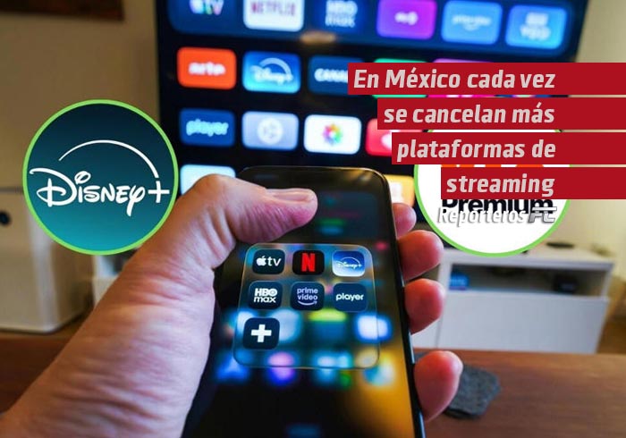 En México cada vez se cancelan más plataformas de streaming