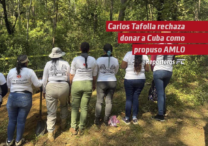 Carlos Tafolla rechaza donar a Cuba como propuso AMLO