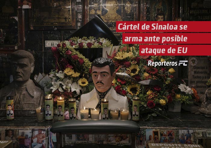 Cártel de Sinaloa se arma ante posible ataque de EU