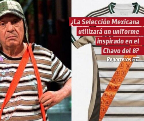¿La Selección Mexicana utilizará un uniforme inspirado en el Chavo del 8 durante el Mundial 2026?