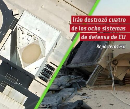 Imágenes satelitales revelaron que Irán destrozó cuatro de los ocho sistemas únicos de defensa de EU