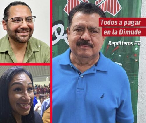 Todos a pagar en la Dimude