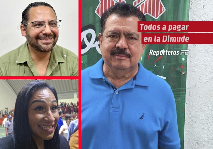 Todos a pagar en la Dimude