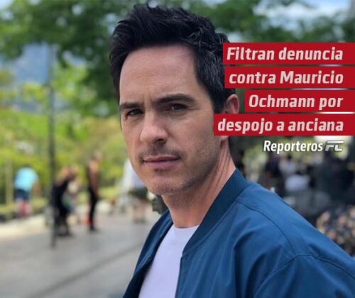 Filtran denuncia contra Mauricio Ochmann por despojar a mujer de la tercera edad