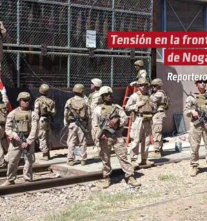Tensión en la frontera de Nogales