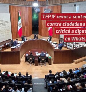 TEPJF revoca sentencia contra ciudadana que criticó a diputada morenista en WhatsApp
