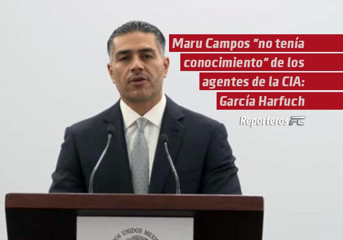 Maru Campos «no tenía conocimiento» de los agentes de la CIA en el operativo, revela García Harfuch