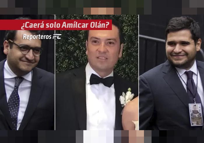 ¿Caerá solo Amílcar Olán?