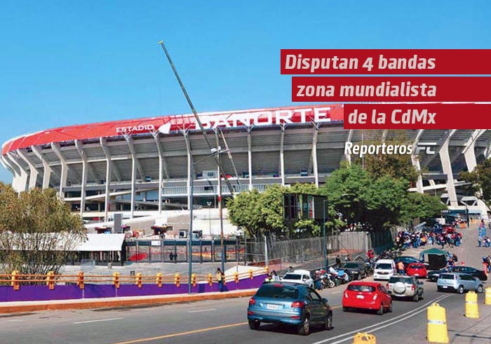 Disputan 4 bandas zona mundialista de la CDMX