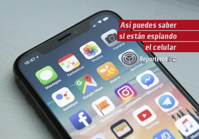 Así puedes saber si están espiando el celular