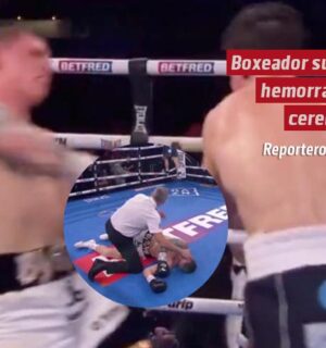 Boxeador sufre hemorragia cerebral tras recibir impresionante nocaut