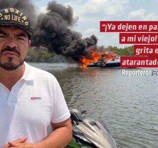 “¡Ya dejen en paz a mi viejo!”, grita el atarantado