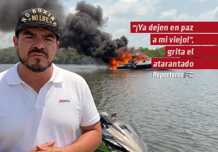 “¡Ya dejen en paz a mi viejo!”, grita el atarantado