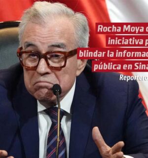 Rocha Moya dejó iniciativa para blindar la información pública en Sinaloa antes de pedir licencia