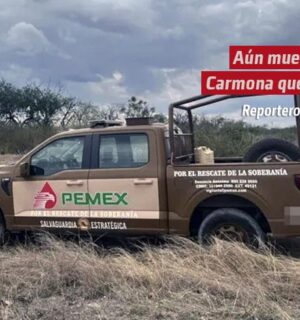 Aún muerto, Carmona quema