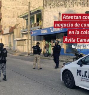 Atentan contra negocio de comida en la colonia Ávila Camacho