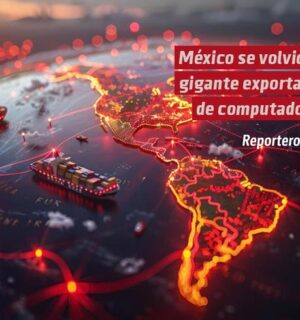 México se volvió un gigante exportador de computadoras
