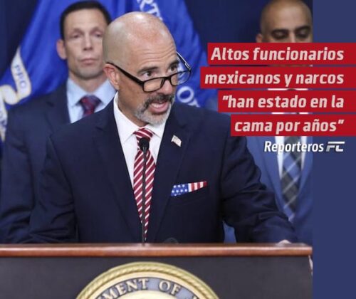 Terry Cole afirma que altos funcionarios mexicanos y narcos «han estado en la cama por años»