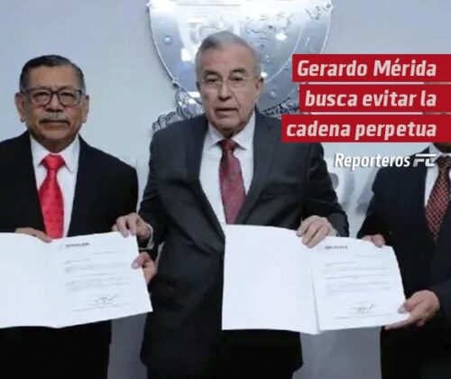 Gerardo Mérida busca evitar la cadena perpetua