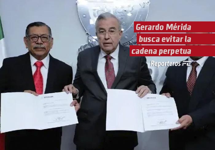 Gerardo Mérida busca evitar la cadena perpetua