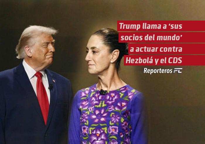 Gobierno de Trump llama a «sus socios del mundo» a actuar contra Hezbolá y el Cártel de Sinaloa