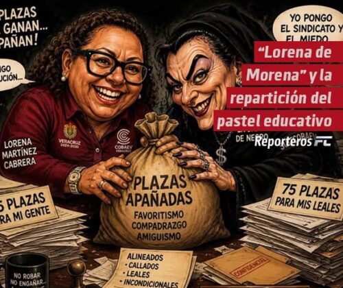 “Lorena de Morena” y la repartición del pastel educativo