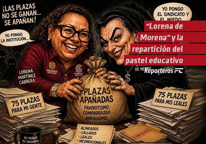 “Lorena de Morena” y la repartición del pastel educativo