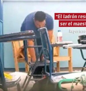“El ladrón resultó ser el maestro”