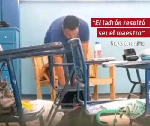 “El ladrón resultó ser el maestro”