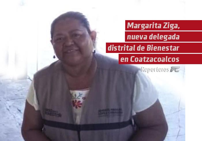 Margarita Ziga, nueva delegada distrital de Bienestar