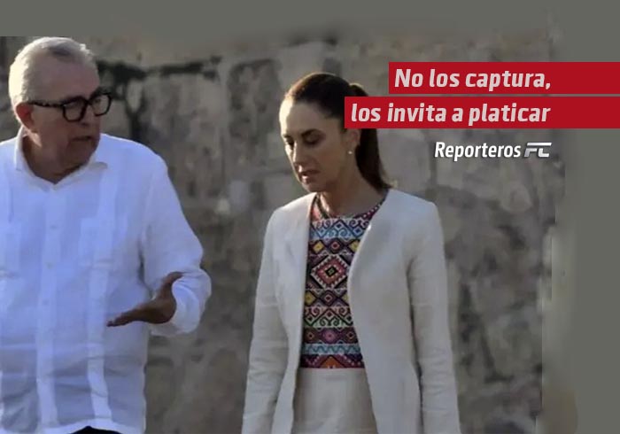 No los captura, los invita a platicar