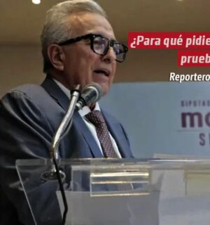 ¿Para qué pidieron pruebas?