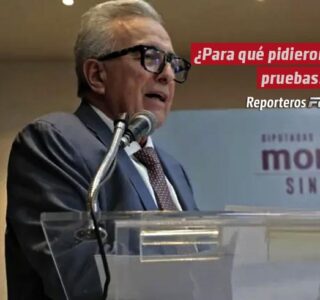 ¿Para qué pidieron pruebas?
