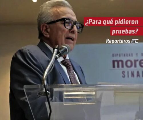 ¿Para qué pidieron pruebas?