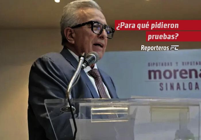 ¿Para qué pidieron pruebas?