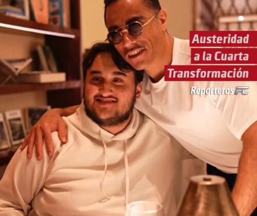 Captan a hijo menor de AMLO en exclusivo restaurante de Salt Bae famoso por sus filetes con oro comestible