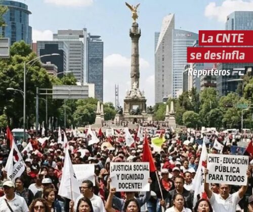 La CNTE se desinfla
