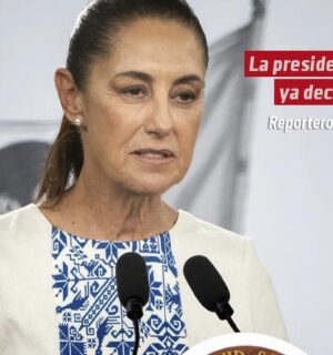 La presidenta ya decidió